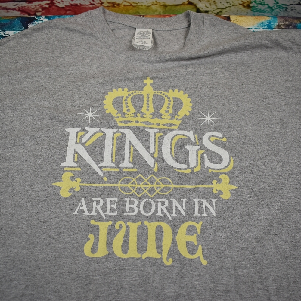 Kings Born In June Grapic T